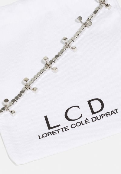Lorette Colé Duprat SQUARE NECKLACE UNISEX - Ketting - silver-coloured