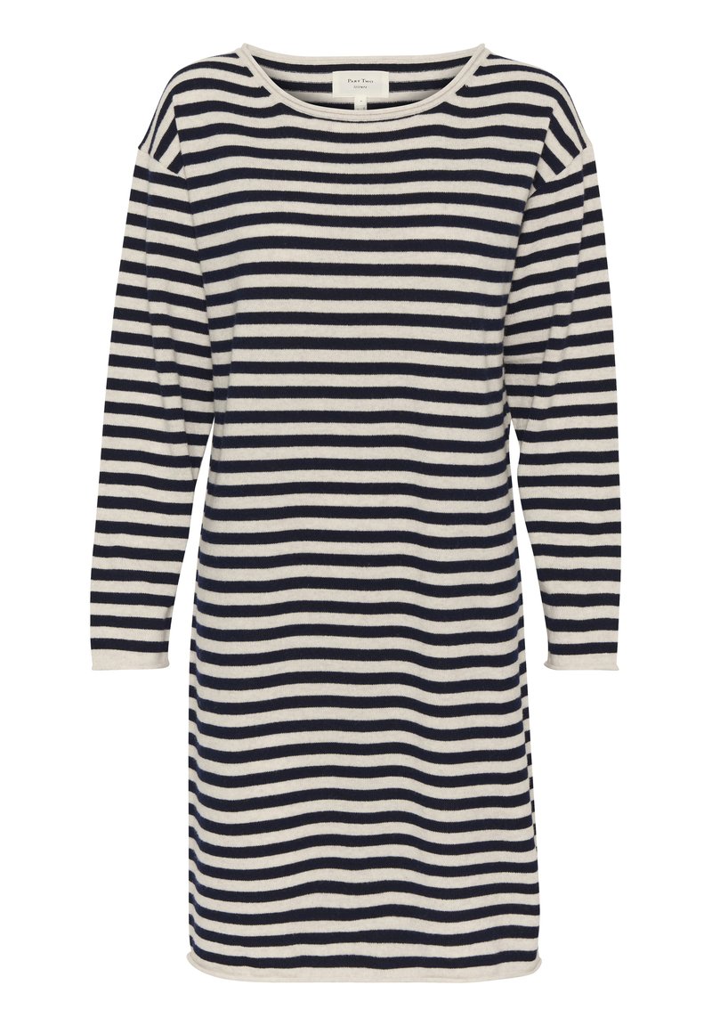 Part Two Gebreide jurk beige