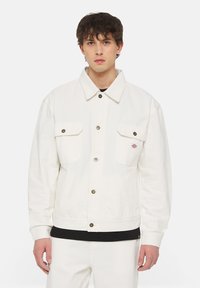 Dickies MADISON - Jeansjacka - white
