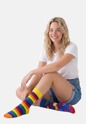 Mr Ukko, 2 PACK PRIDE HEARTS - Calze - multi