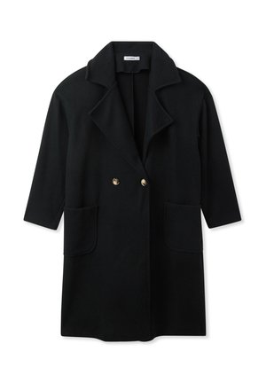 Terranova CPTD35079ABLUN CAPPOTTO VESTAGLIA SFODERATO S018 - Cappotto classico - nero