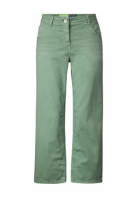 Cecil Straight leg jeans - grün