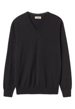 Falconeri Ultrasoft V-neck - Pullover - black/noir - ZALANDO.FR