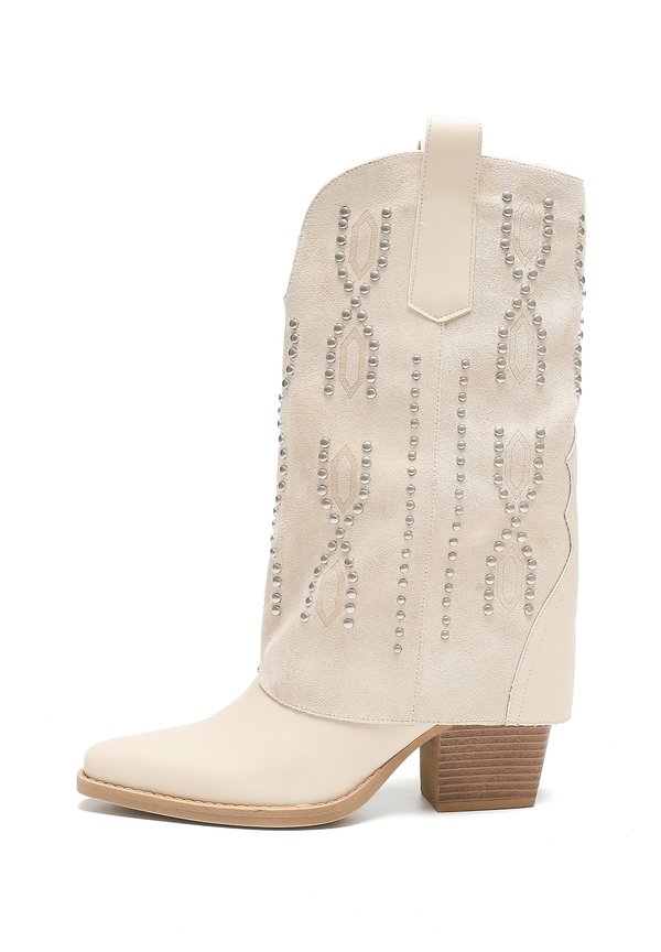 Cowboy-/Bikerboot - natur