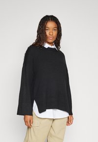 ONLY - ONLLOUISE  - Jumper - black Thumbnail Image 1