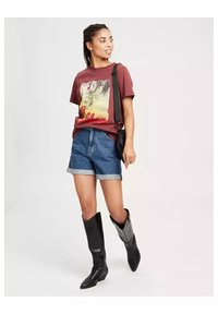 Cross Jeans - T-shirt z nadrukiem
