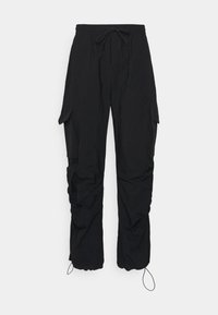 STACKED PANTS UNISEX - Calças cargo - black