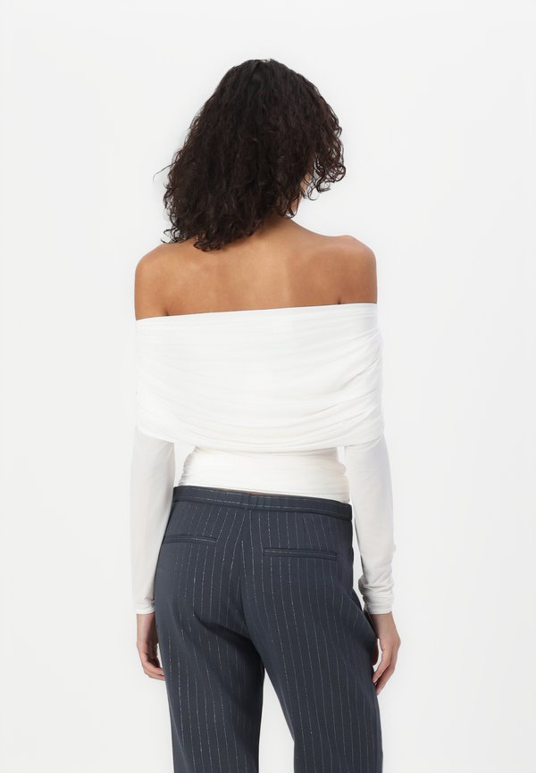 Asymmetrical Foldover Top - Long sleeved top - jet stream4