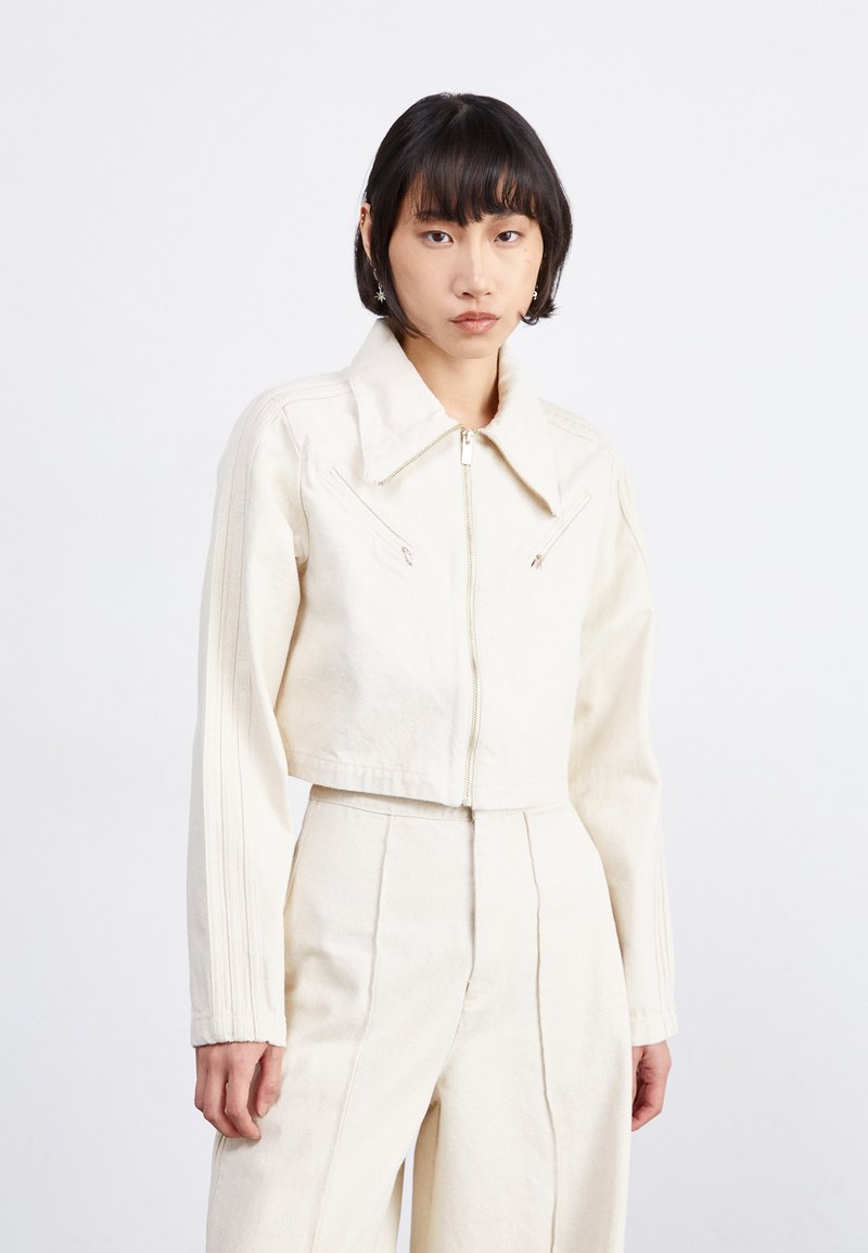 adidas Originals Veste en jean - natural denim/beige - ZALANDO.FR