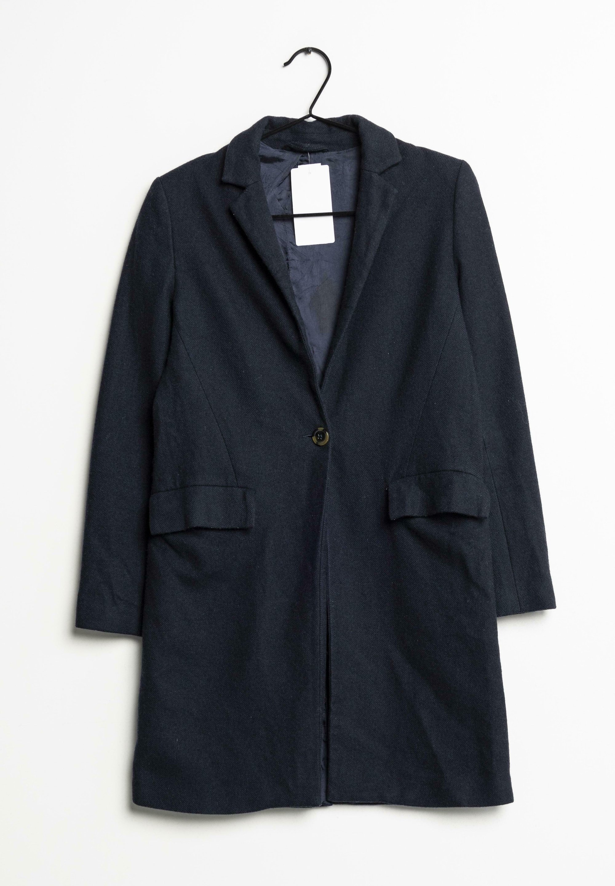 Samsoe Samsoe Mantel Blau Samsøe Samsøe Klassischer Mantel