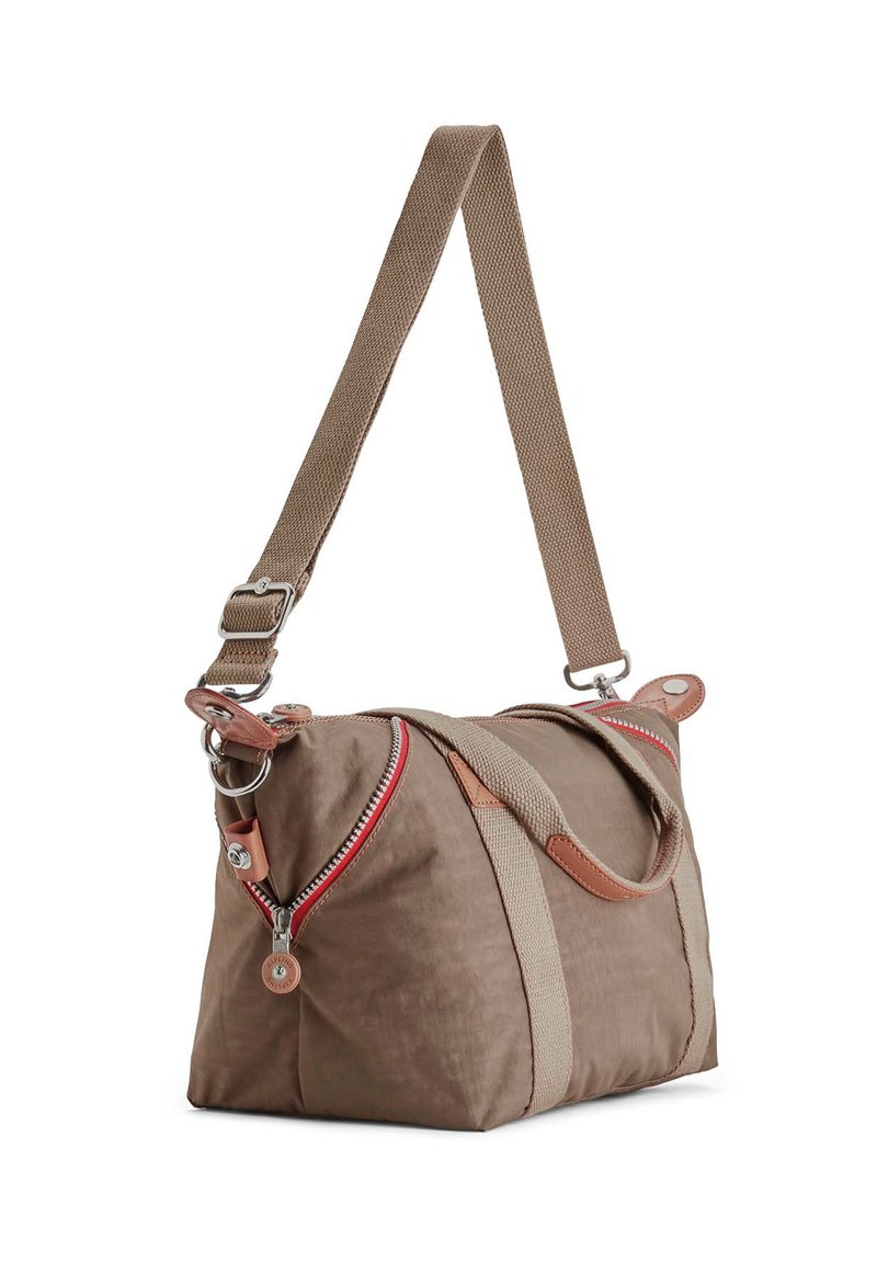 Sac à Main Kipling Vintage En Toile - Modèle TBEG Authentique - Couleur Marron