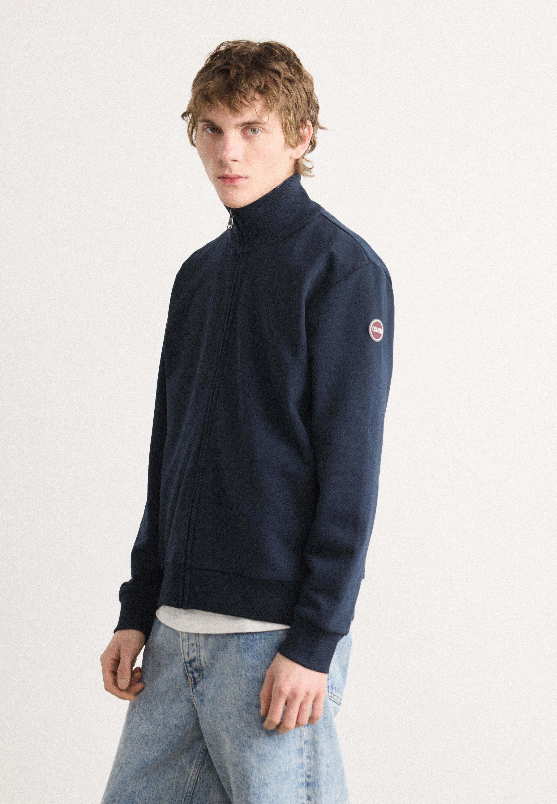 Pull Colmar Originals Homme Zip Bleu - Taille L - Occasion Très Bon état