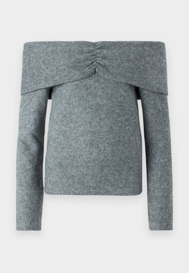 Only Trui lichtgrijs gemêleerd Only Trui lichtgrijs gemêleerd