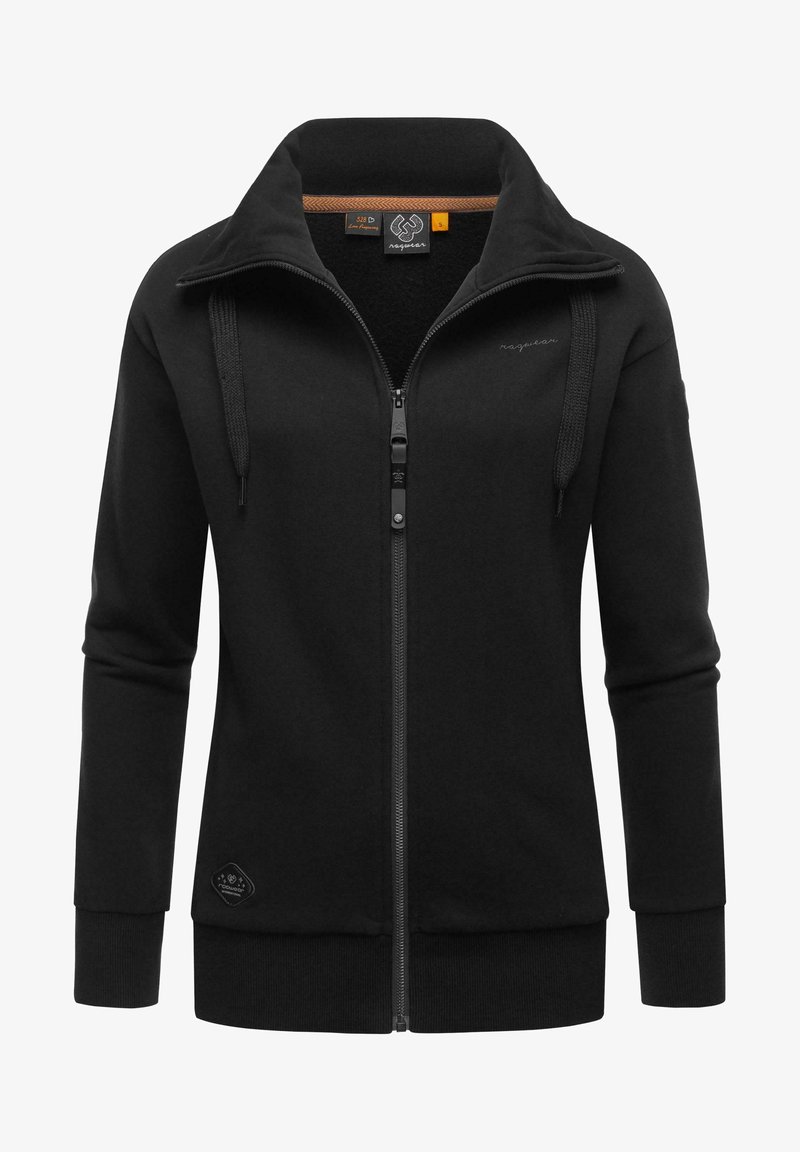 Ragwear SHOCKY - Sudadera con cremallera - black