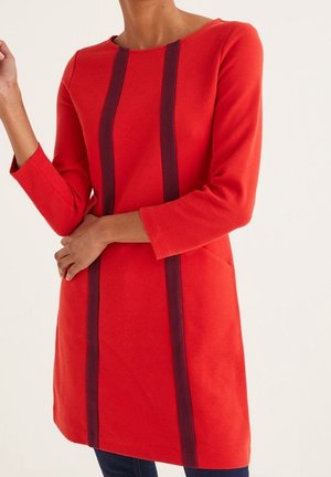 Jersey dress - red