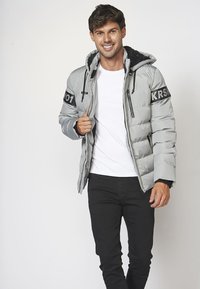 Koroshi CHAQUETA HOMBRE - Veste d'hiver - gris perla