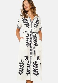 LolaLiza WITH PRINT - Blusenkleid - optical white