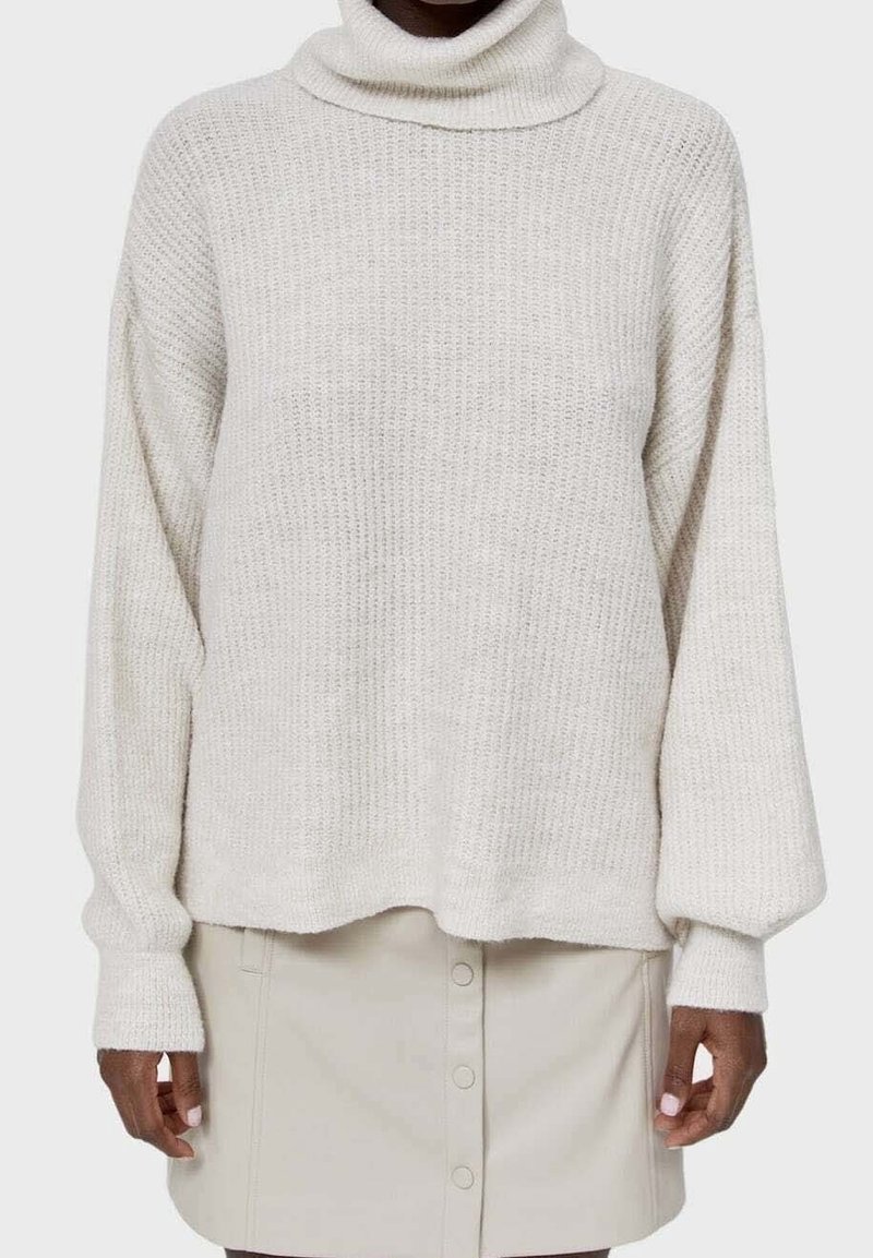 Stradivarius Pullover - white