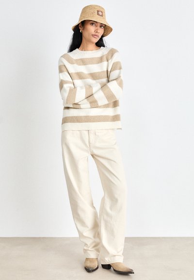 Tory Burch BUCKET HAT - Chapeau - natural