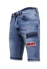 Local Fanatic Jeansshort - blauw