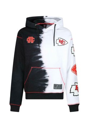 KANSAS CITY CHIEFS NFL INK DYE EFFECT - Kapuzenpullover - schwarz