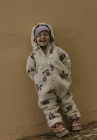 Garbo&Friends PILE OVERALL - Overall / Jumpsuit - prune beige