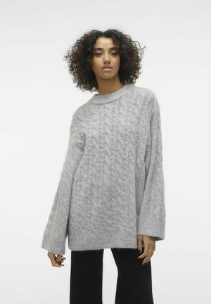 Vero Moda Trui - light grey melange