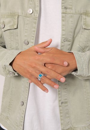 KUZZOI CHUNKY STATEMENT - Ring - silberfarben