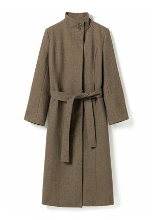 Noella, N-MADDY COAT - Trench - brown herringbone