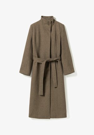 Noella, N-MADDY COAT - Trench - brown herringbone