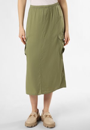 A-line skirt - khaki