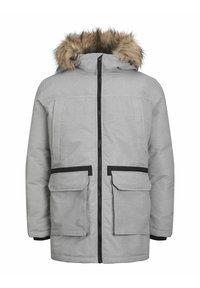 JJEWING - Zimski plašč - light grey melange