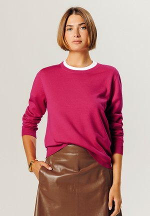 ROUND-NECK - Trui - rose tonique