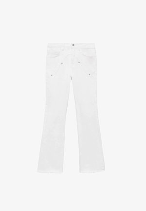 TEEN - Traperice krojene za nošenje s čizmama - off-white