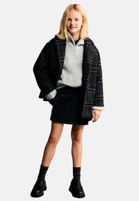 Mango Kids Short coat - dark blue