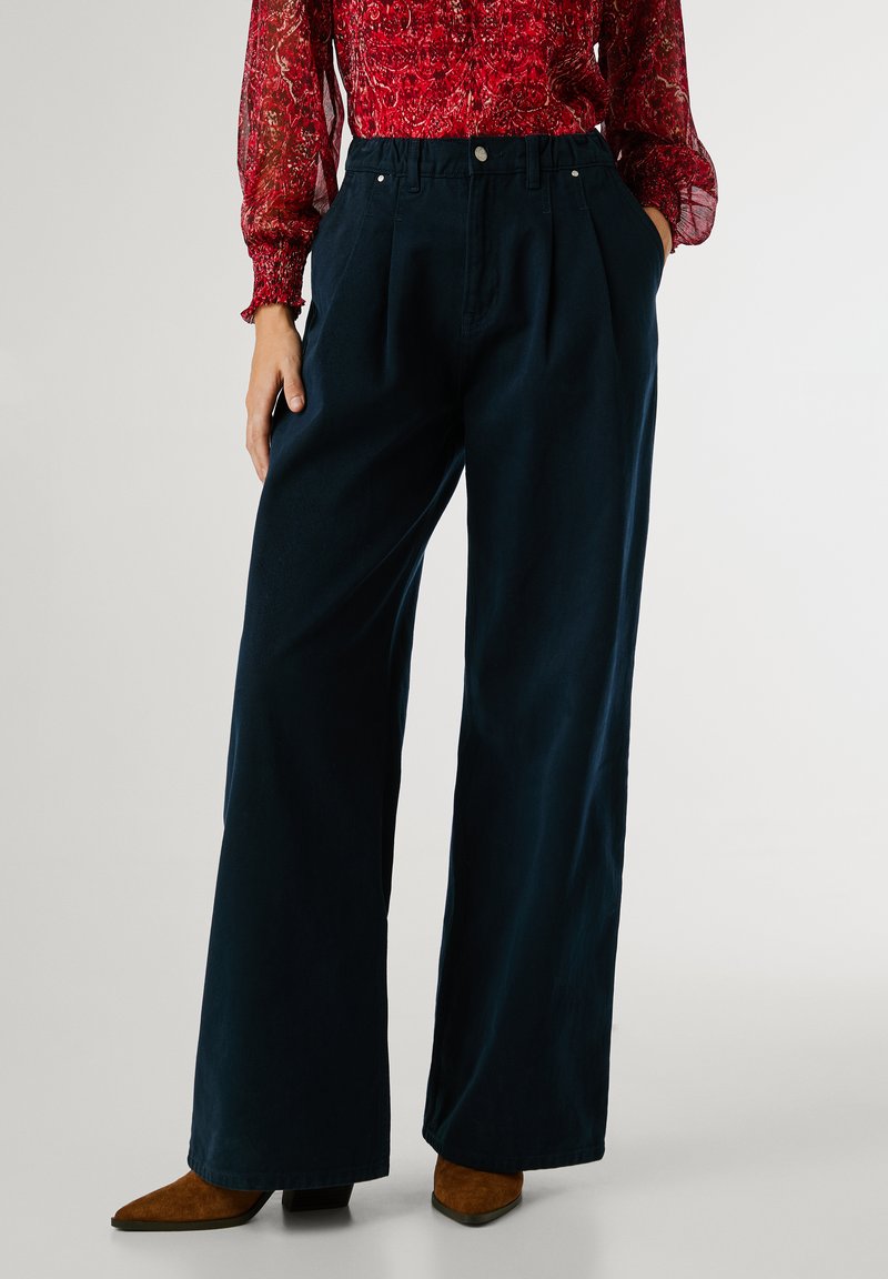 Pepe Jeans Wide leg blauw denim/bluedenim Pepe Jeans Wide leg blauw denim/bluedenim