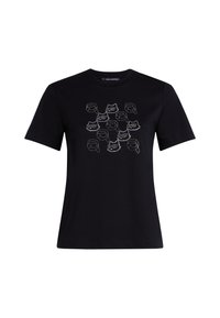 IKON SEASONAL GIFT - Triko s potiskem - black