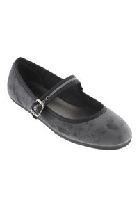 Victoria Shoes ODA TERCIOPELO - Ballerine con cinturino - gris