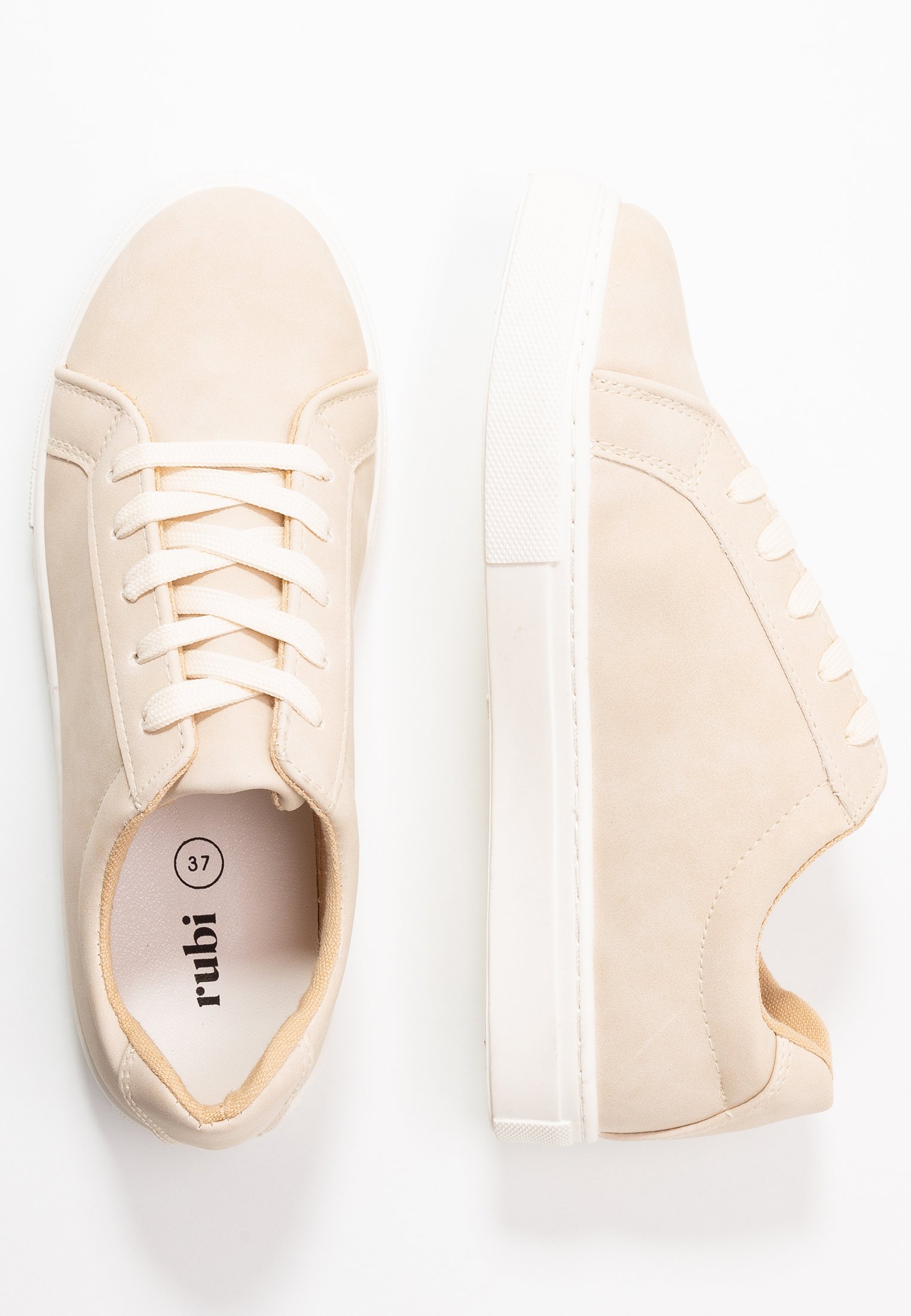 Rubi Shoes by Cotton On LISA LACE UP - Joggesko - stone Rubi Shoes by Cotton On LISA LACE UP - Joggesko - stone