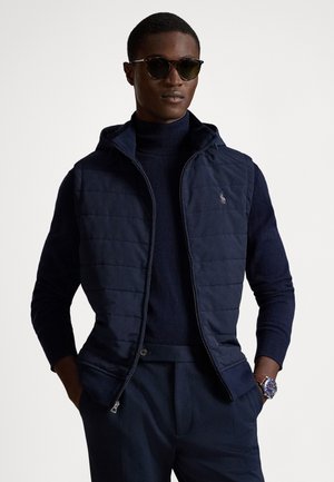HYBRID HOODED VEST - Vest - aviator navy