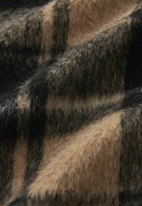 Next LONGLINE CHECK  - Klasický kabát - brown