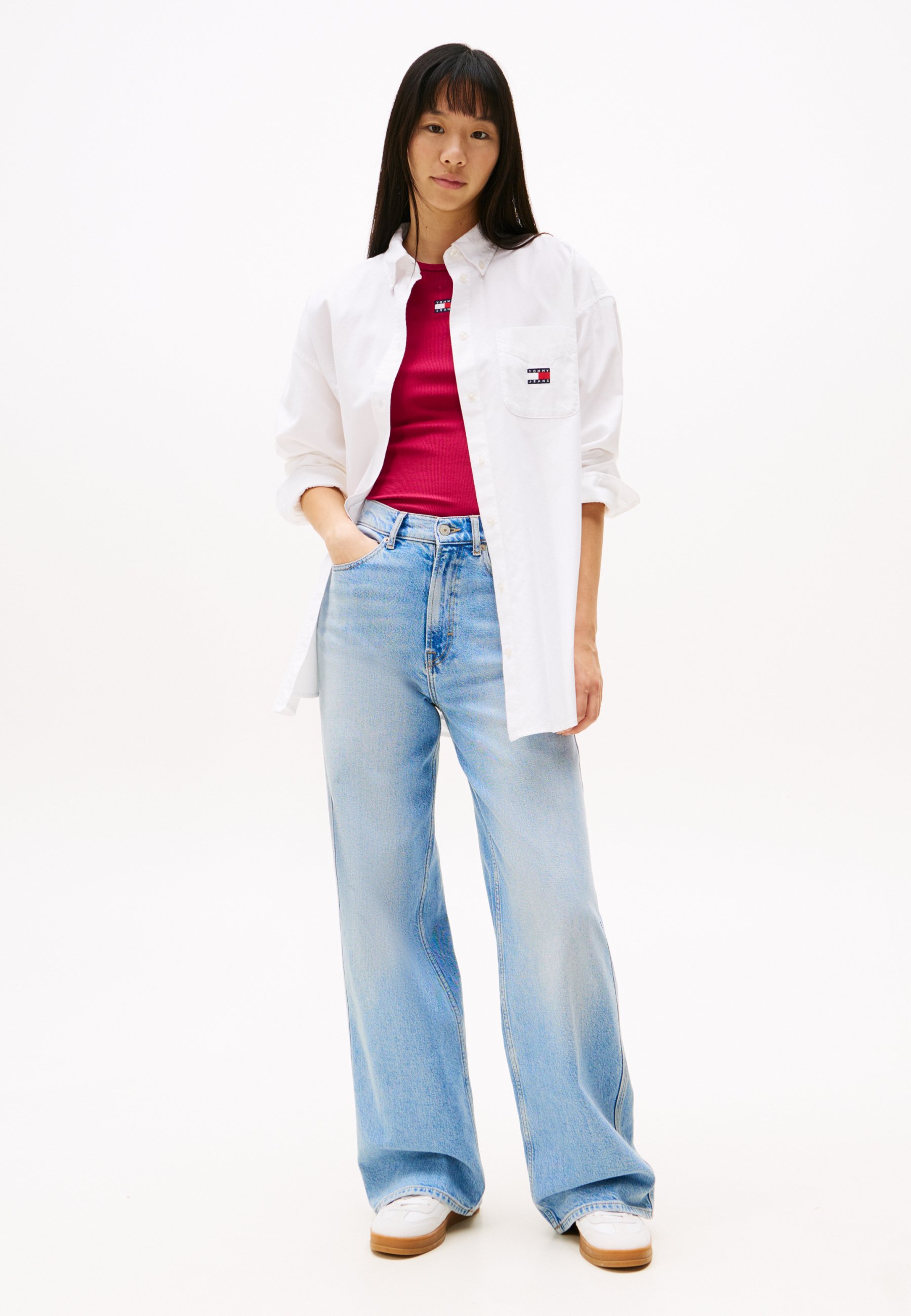 売れ筋商品|||ビーヤング シャツ レディース トップス BYDINIA - Button-down blouse - plum perfect BYDINIA Button-Down Blouse in Plum Perfect for Women