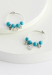 Next CHARM HOOP - Pendientes - turquoise blue