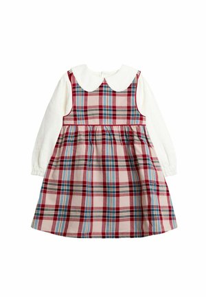 REGULAR FIT - PETER PAN SET - Nappali ruha - red check