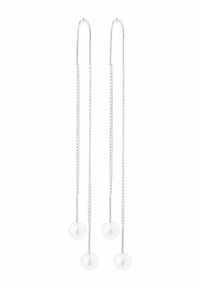 EUONIA PEARL CHAIN - Uhani - silver