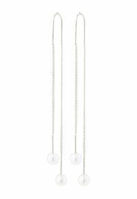 EUONIA PEARL CHAIN - Ohrringe - silver plated