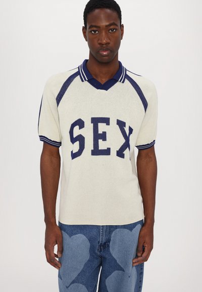 Carne Bollente CAPTAIN KINKY UNISEX - Jumper - cream/dark blue