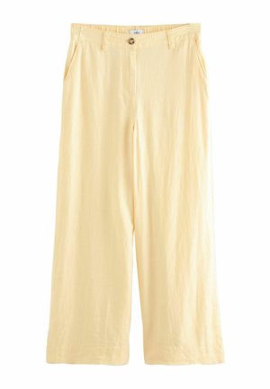 Stoffhose - lemon yellow