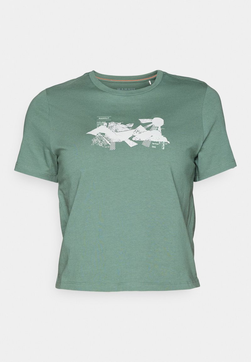 mammut T-shirt print groen