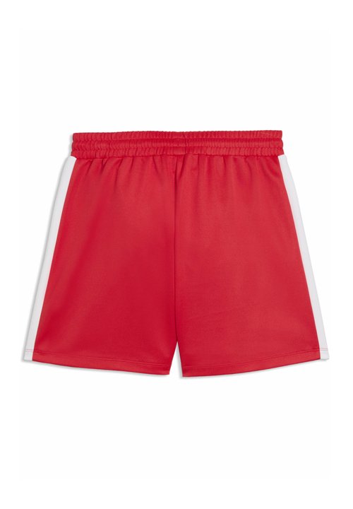 PUMA Pantalones cortos Casual de Mujer T7 Relaxed Pintuck Rojo — photo 6